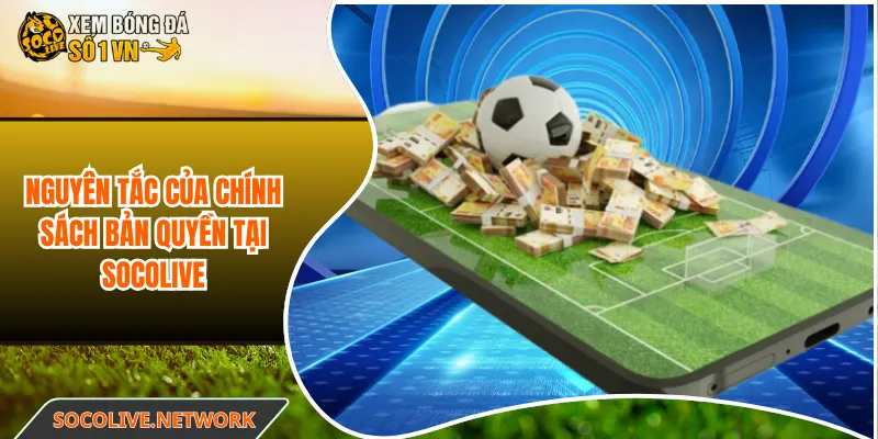 Nguyên tắc của chính sách Bản quyền tại Socolive